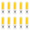 Luxrite G9 LED Light Bulbs 4.5W 50W Equivalent 450LM 3000K Soft White Dimmable Glass Bi-Pin Base, 10PK LR24691-10PK - alternate 1